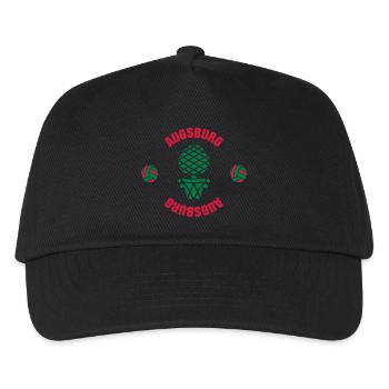 Augsburg (ID: 001013) - Kinder Basecap - Schwarz - Vorne