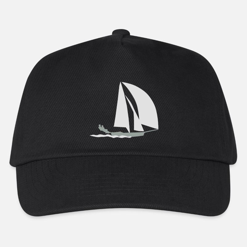 49ER SAILING - Kinder Basecap - Schwarz