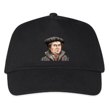 Martin Luther - Kinder Basecap - Schwarz - Vorne
