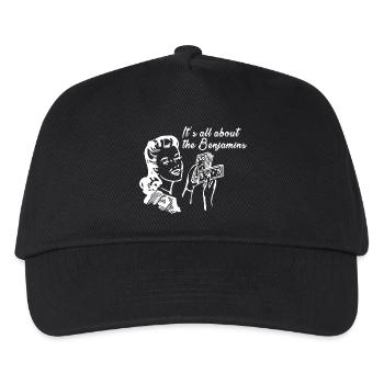 All about the Benjamins - Kids’ Baseball Cap - black - Front