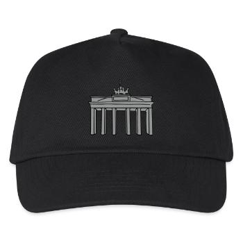 Brandenburg Gate in Berlin 2 - Kids’ Baseball Cap - black - Front