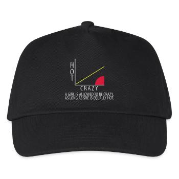 échelle fou chaud - Casquette de baseball Enfant - noir - Devant