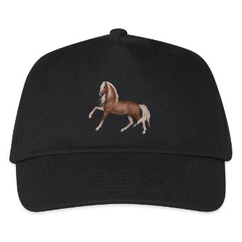 horse - Kids’ Baseball Cap - black - Front