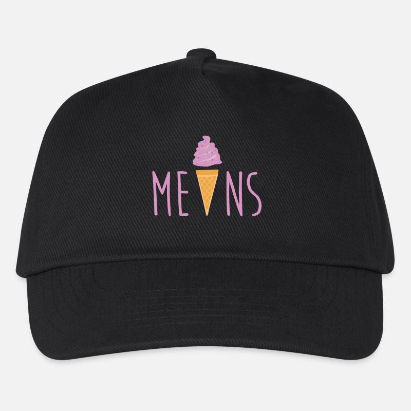 Eis Eis Baby. - Kinder Basecap - Schwarz