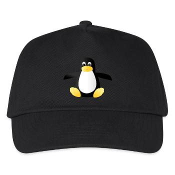 penguin202 - Casquette de baseball Enfant - noir - Devant
