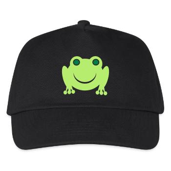 frog - Kids’ Baseball Cap - black - Front