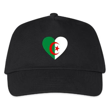 Love Love gift algeria algeria - Kids’ Baseball Cap - black - Front