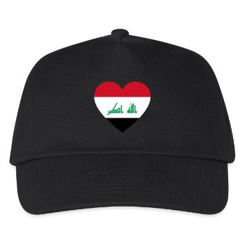 Love Love gift iraq iraq - Kids’ Baseball Cap - black - Front
