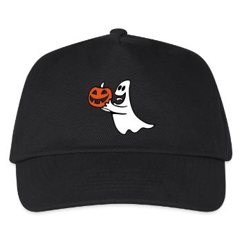 fantôme - Casquette de baseball Enfant - noir - Devant