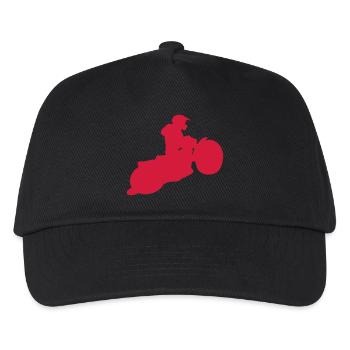 sport speedway - Kids’ Baseball Cap - black - Front