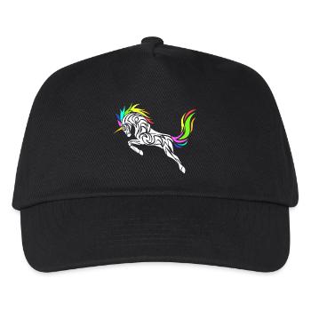 STYLISH LICORNE - Kids’ Baseball Cap - black - Front