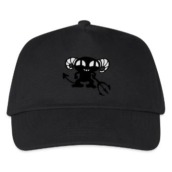 devil - Kids’ Baseball Cap - black - Front