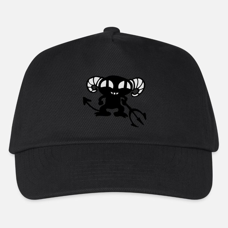 diable diablotin - Casquette de baseball Enfant - noir