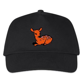 Fawn - Kids’ Baseball Cap - black - Front