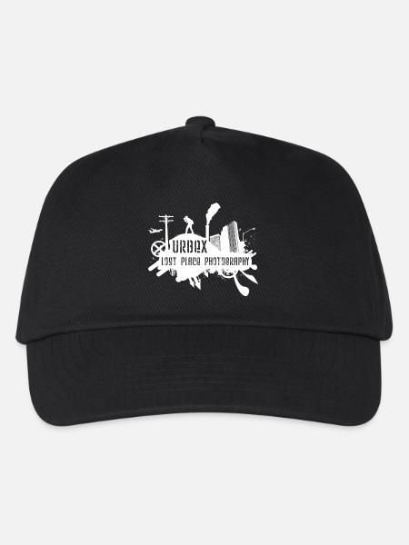 Lost Place Photography White - Kinder Basecap - Schwarz