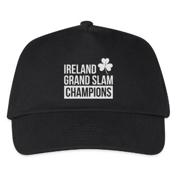 Ireland Rugby Union Grand Slam Champions - Kids’ Baseball Cap - black - Front