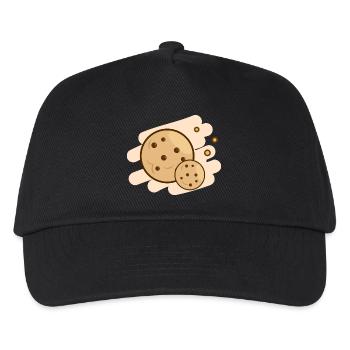 Biscuits au chocolat Savoureux Design - Casquette de baseball Enfant - noir - Devant