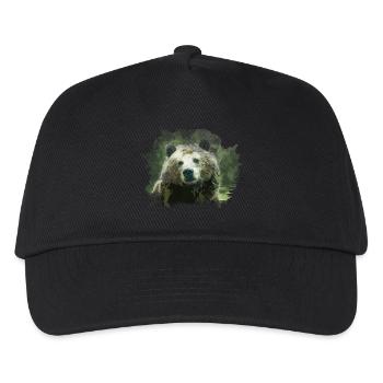 Ours - Casquette de baseball Enfant - noir - Devant