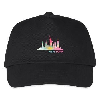 New York - Kinder Basecap - Schwarz - Vorne