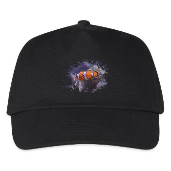 Fish clownfish - Kids’ Baseball Cap - black - Front