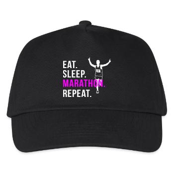 marathon - Kids’ Baseball Cap - black - Front