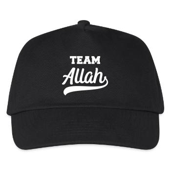Team Allah cool gift for believing Muslims - Kids’ Baseball Cap - black - Front
