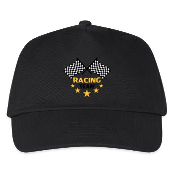 racing_team - Kinder Basecap - Schwarz - Vorne