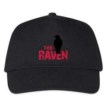 The Raven - Kinder Basecap - Schwarz - Vorne