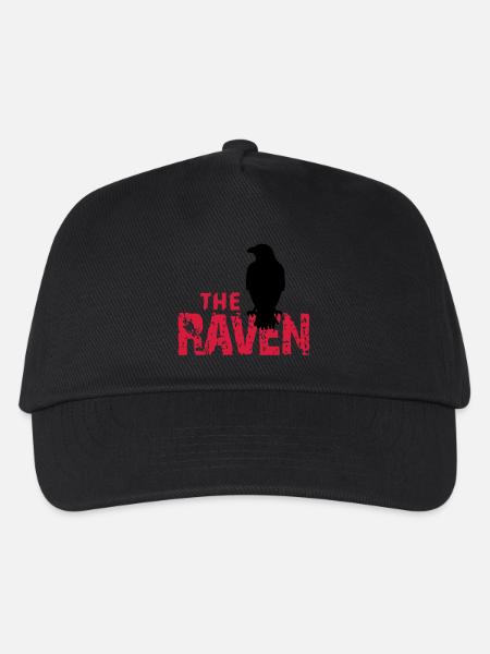 The Raven - Kinder Basecap - Schwarz