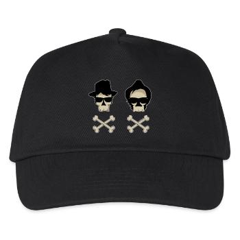 Blues-Brothers - Kinder Basecap - Schwarz - Vorne