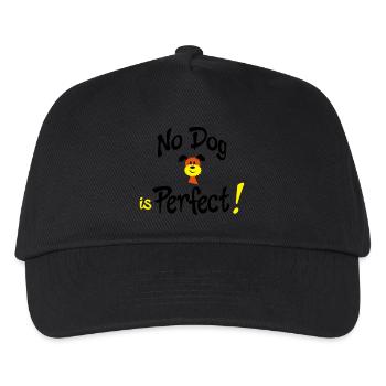 Lustiger Hund - Kinder Basecap - Schwarz - Vorne