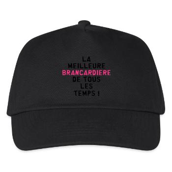 Brancardier / Ambulancier / Ambulance / Hôpital - Casquette de baseball Enfant - noir - Devant