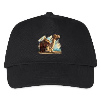kamel - Kinder Basecap - Schwarz - Vorne