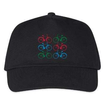 bikes - Kinder Basecap - Schwarz - Vorne