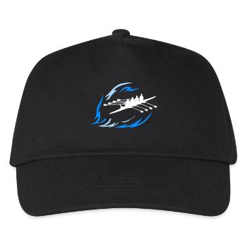 Aviron - Double 4 - Casquette de baseball Enfant - noir - Devant