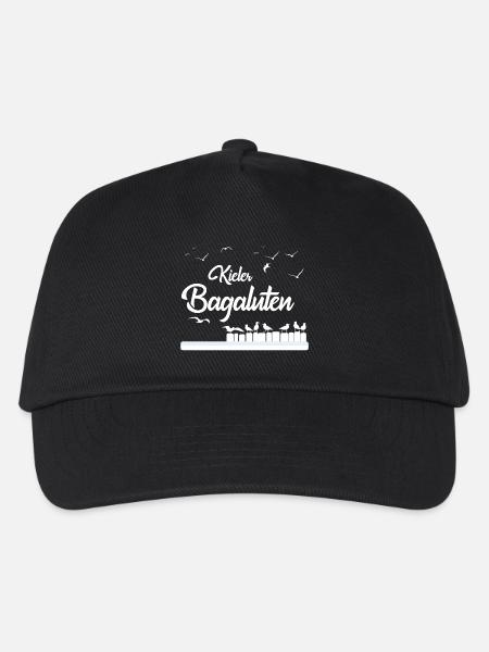 Kieler Bagaluten - Kinder Basecap - Schwarz