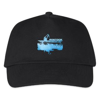Rostock City Harbour - Kids’ Baseball Cap - black - Front