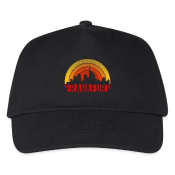 Skyline Francfort - Casquette de baseball Enfant - noir - Devant