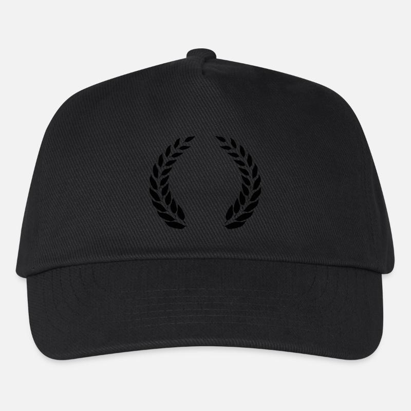 Conception de couronne de laurier - Casquette de baseball Enfant - noir