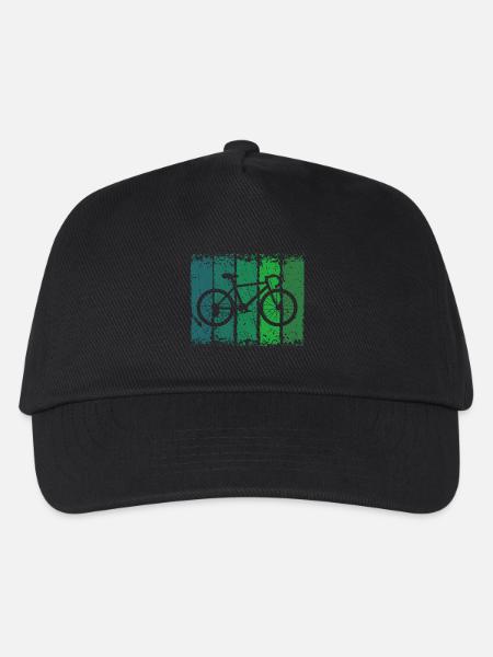Fahrrad - Kinder Basecap - Schwarz
