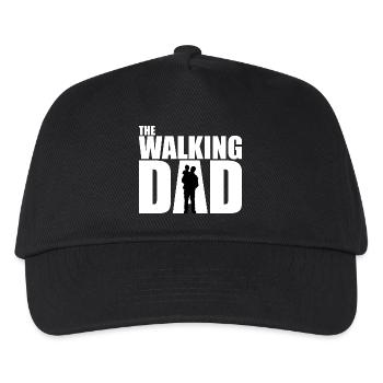 The WALKING DAD white - Kinder Basecap - Schwarz - Vorne