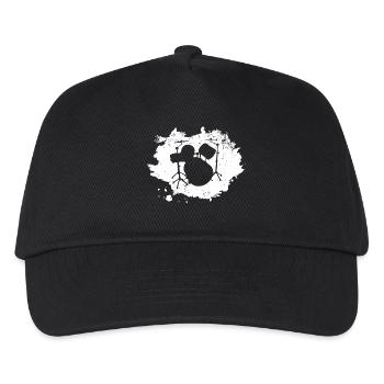 Drums - Kids’ Baseball Cap - black - Front