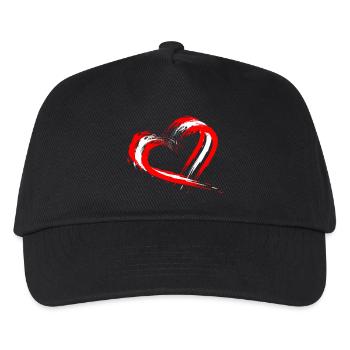 Kanada - Kinder Basecap - Schwarz - Vorne