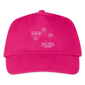 science - Kids’ Baseball Cap - fuchsia - Front