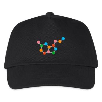 Molekül - Kinder Basecap - Schwarz - Vorne
