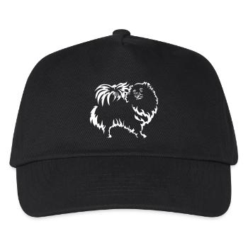 Zwergspitz Black Edition" - Kids’ Baseball Cap - black - Front