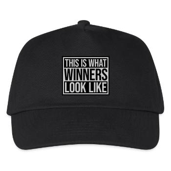 What Winners Look Like - Kinder Basecap - Schwarz - Vorne