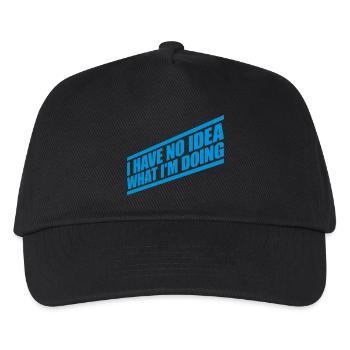Aucune idée - Casquette de baseball Enfant - noir - Devant