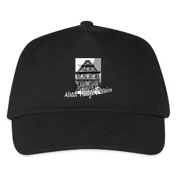 Alsace Village Passion AVP House - Kids’ Baseball Cap - black - Front