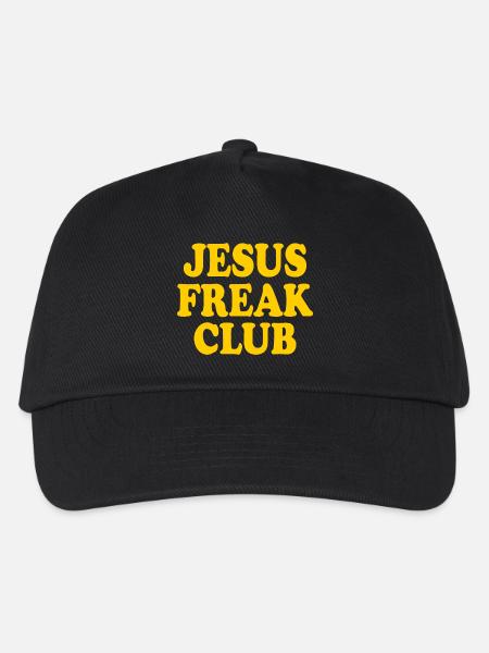 Jesus freak club - Kinder Basecap - Schwarz